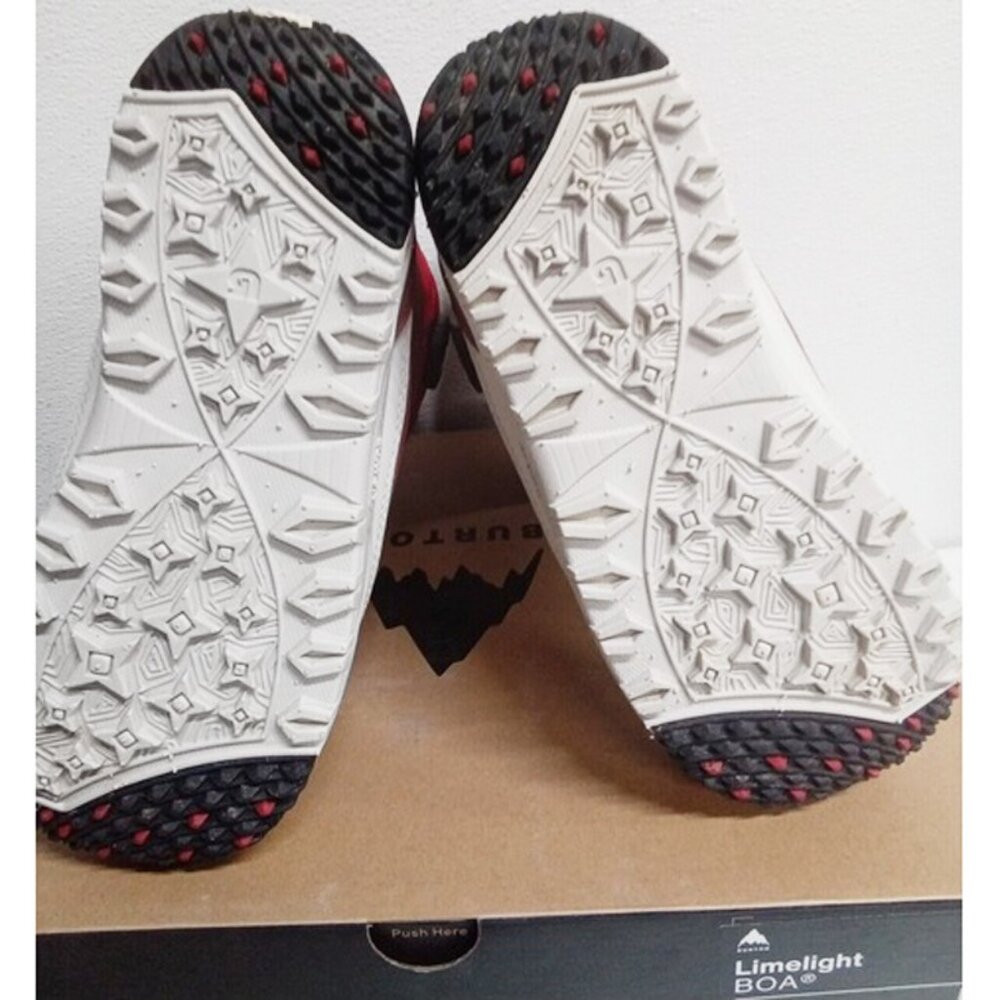 NEW! $330 Burton Limelight Boa Womens Snowboard Boots!  Size 5  RED STOUT WHITE - Picture 4 of 4